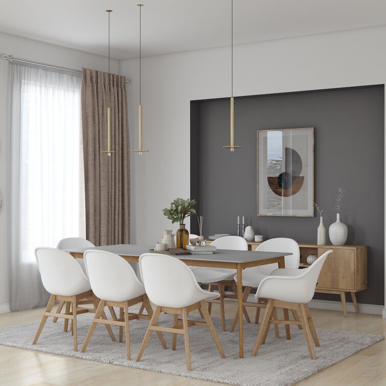 Contemporary dining table set for outlet 8